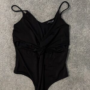 Express Bodysuit with side cutouts